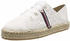 Tommy Hilfiger Lace-Up Espadrilles (FW0FW03801) whisper white