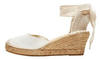 Selected SLFPAM SUEDE WEDGE ESPADRILLES B (16061627) sand