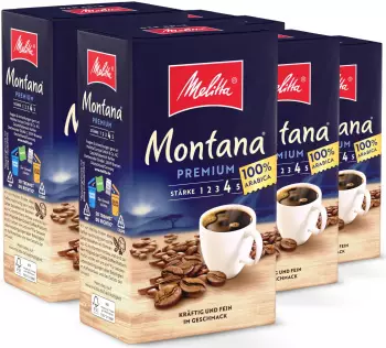Melitta Caf&eacute; Montana gemahlen (6 x 500 g)