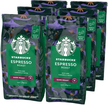 Starbucks Espresso Roast - ganze Bohne (6x200g)