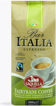 Saquella Bar Italia Fairtrade Espresso 1kg
