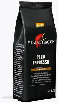 Mount Hagen Peru Espresso Bio 250g gemahlen
