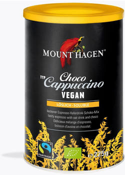 Mount Hagen Cappuccino Choco Vegan Bio Fairtrade 225g Dose