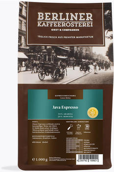 Berliner Kaffeerösterei Java Espresso 1kg