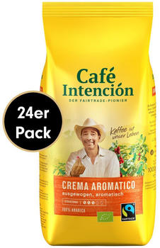 Cafe Intencion Ecológico Bio Caffè Crema Bohnen (24 x 1kg)