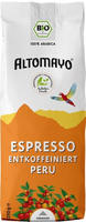 BIO Espresso gemahlen ENTKOFFEINIERT im Beutel, 250g