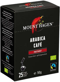 Mount Hagen Bio Arabica Kaffee Sticks (25x2g)