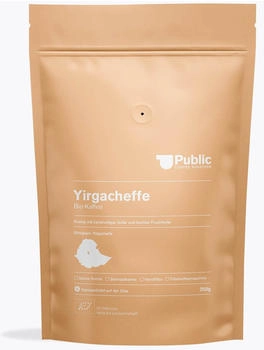 Public Coffee Roasters Yirgacheffe Bio 250g