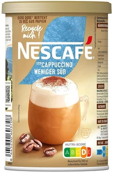 Nescaf&eacute; Typ Cappuccino Weniger s&uuml;&szlig; 220g Dose
