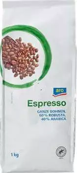 aro Espresso Ganze Bohne (1 kg)