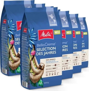 Melitta BellaCrema Selection des Jahres Kaffeebohnen (8x1kg)