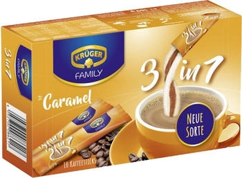 Kr&uuml;ger Family 3 in 1 Caramel (10 Stk.)