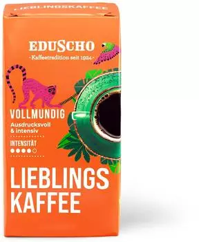 Eduscho Lieblingskaffee Vollmundig Gemahlen 500g