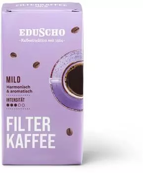 Eduscho Filterkaffee Mild Gemahlen 500g