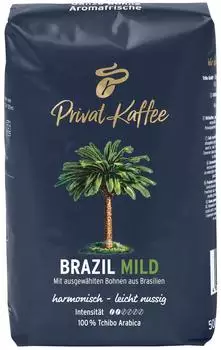 Tchibo Privat Kaffee Brazil Mild 500g