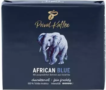 Tchibo Privat Kaffee African Blue 2x250g gemahlen