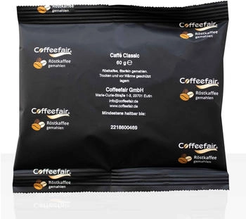 Coffeefair Filterkaffee Caffe Classic 80 x 60g Kaffee gemahlen in Gastro-Qualität