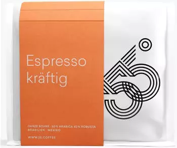 55 degrees Espresso Kräftig 250g