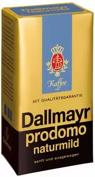 Dallmayr Prodomo naturmild 12 x 500g gemahlener Kaffee, Filterkaffee