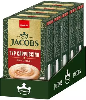 Jacobs Typ Cappuccino Original 5x8 Sticks