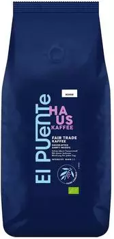 El Puente Kaffee Hauskaffee Bio-Kaffeebohnen 1kg