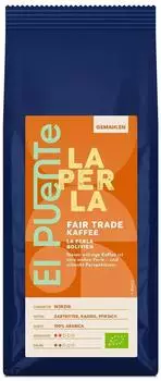 El Puente La Perla Fair Trade Kaffee gemahlen 250g