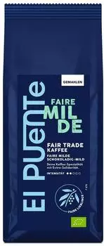 El Puente Faire Milde Bio-Kaffee gemahlen 250g