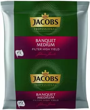 Jacobs Banquet Medium UTZ High Yield gemahlen 70g