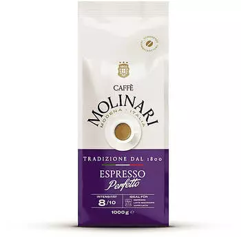 Caff&egrave; Molinari Espresso Perfetto ganze Bohne 1kg