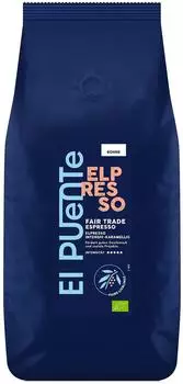 El Puente Kaffee ElPresso Bio-Espressobohnen 1kg