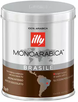illy Monoarabica Brazil gemahlen (125g)