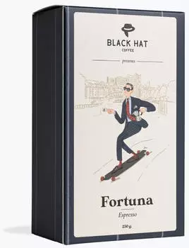 Black Hat Coffee Fortuna Espresso 250g