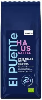 El Puente Hauskaffee Bio-Kaffee gemahlen 250g