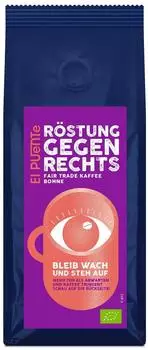 El Puente Röstung gegen Rechts Bio-Kaffeebohnen 250g