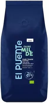 El Puente Kaffee Faire Milde Bio-Kaffeebohnen 1kg