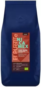El Puente Kaffee NicaMex Bio-Espressobohnen 1kg