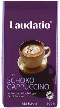 Laudatio Kaffeegenuss Schoko Cappuccino Pulver 500g