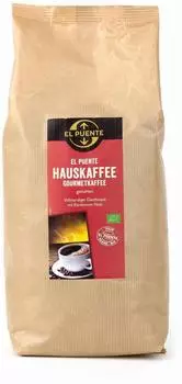 El Puente Hauskaffee Bio-Kaffee gemahlen 1kg