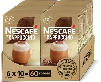 Nescafé Cappuccino Portionsbeutel (6x10 Stk.)