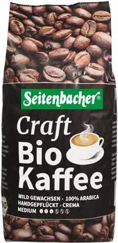 Seitenbacher Bio Kaffee ganze Bohne 1kg