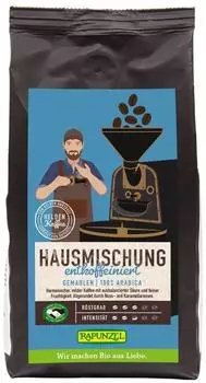 Rapunzel Heldenkaffee Hausmischung entkoffeiniert Bio 250g
