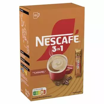 Nescafé 3 in 1 Caramel (10 Port.)