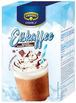 Krüger Typ Eiskaffee Mocha Cookie Crunch 10 Stk.