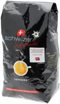 Schwiizer Sch&uuml;&uuml;mli Espresso Bohnen (1 kg)