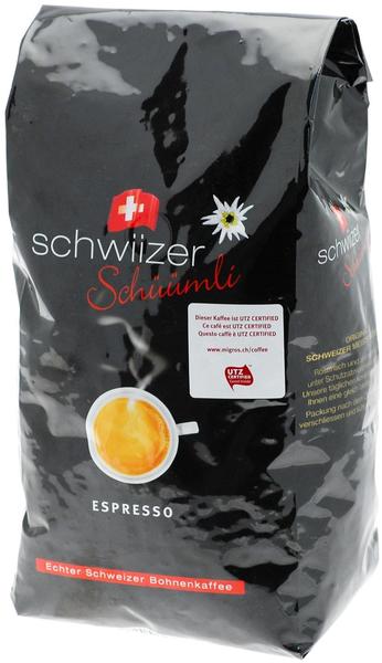 Schwiizer Schüümli Espresso Bohnen (1 kg) Test TOP Angebote ab 14,99 €  (Oktober 2023)