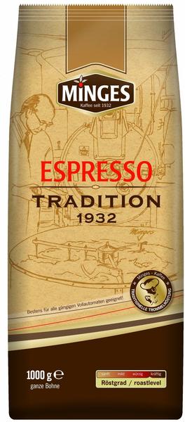 Minges Espresso Tradition 1932 Bohnen (1 kg)
