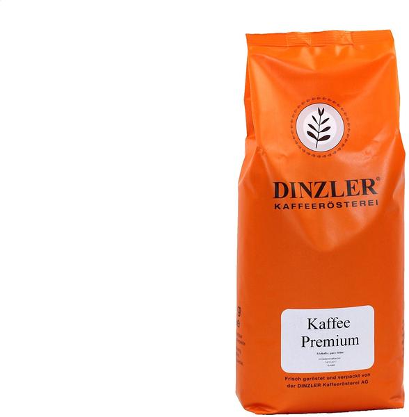 Dinzler Kaffeerösterei Kaffee Premium ganze Bohne (1kg)