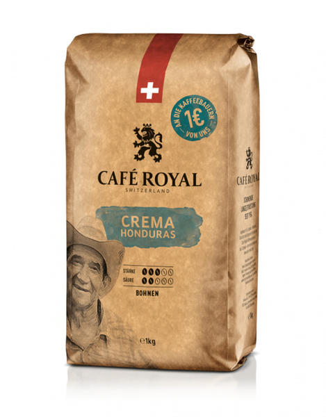 Café Royal Crema Honduras ganze Bohne (1kg)