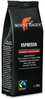 Mount Hagen Espresso entkoffeiniert gemahlen Bio (250g)