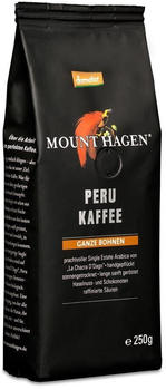 Mount Hagen Demeter Peru Kaffee ganze Bohnen Bio (250g)